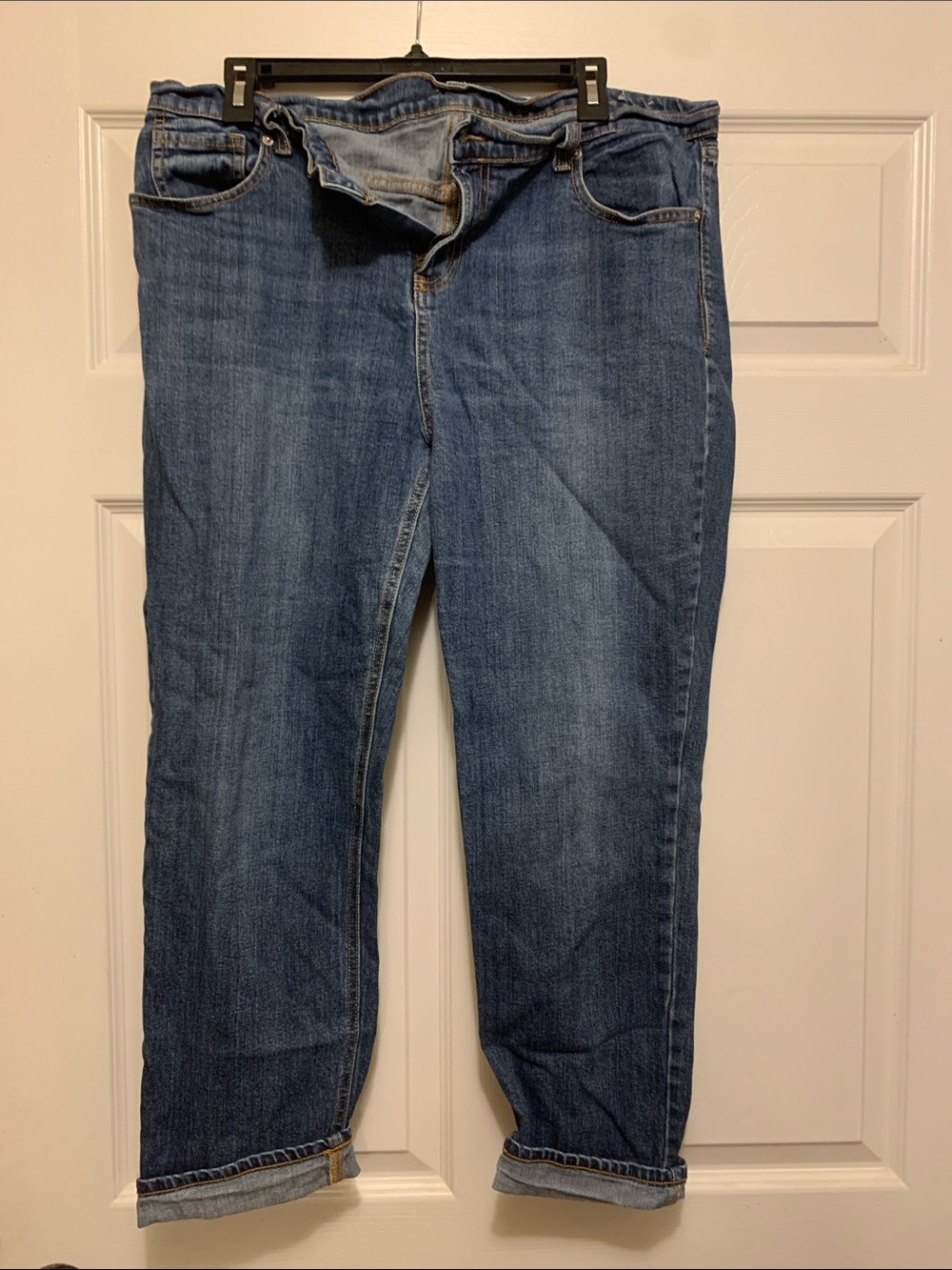 Old Navy Women's Medium Blue Boyfriend Jeans